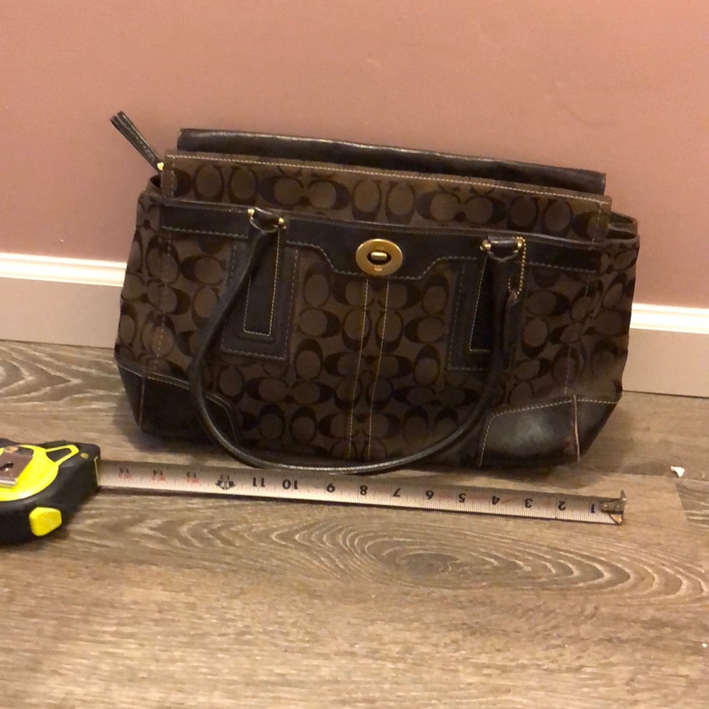 Authentic Coach Fabric purse
